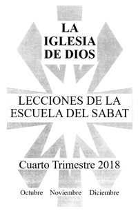 Lecciones adultas para el cuarto trimestre 2018