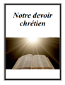 Notre devoir chretien cover